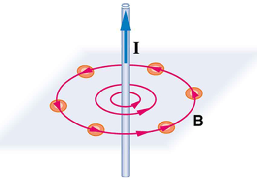 campo alrededor cable